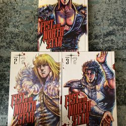 Fist Of The North Star Manga English Vol 1-3 1 2 3 Hardcover