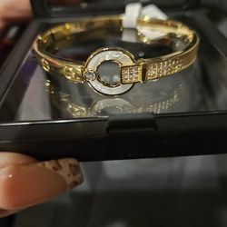 Gold Bangle Bracelet