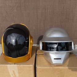 DAFT PUNK ‘Thomas Bangalter & Guy Manuel’ Xcoser Helmets Pair New