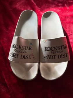 Rockstar Original Art Dist White Graphic Slides size 11