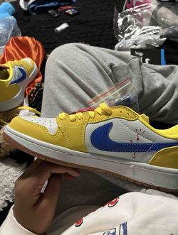 Travis Scott X Wmns Air Jordan 1 Retro Low OG SP Canary