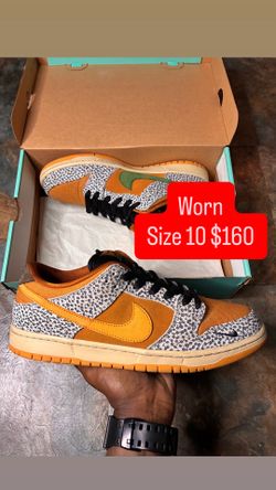 Size 10 “Safari” Nike SB Dunk Low