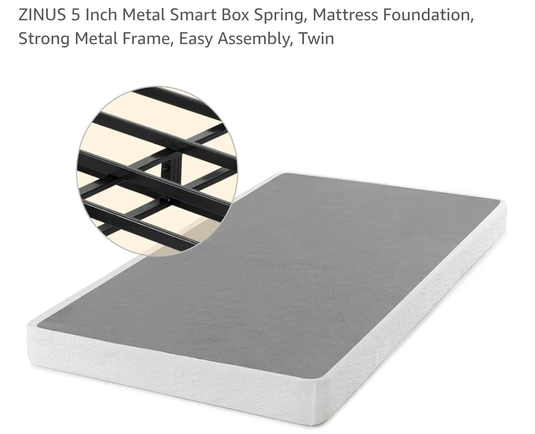 ZINUS 5 Inch Metal Smart Box Spring