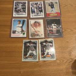Julio Rodriguez Rookie cards (8 Total)