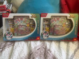 Pokémon Sylveon ex Box 30th Celebration – Lot of 2