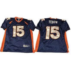 NFL Broncos Tim Tebow On Field Jersey
