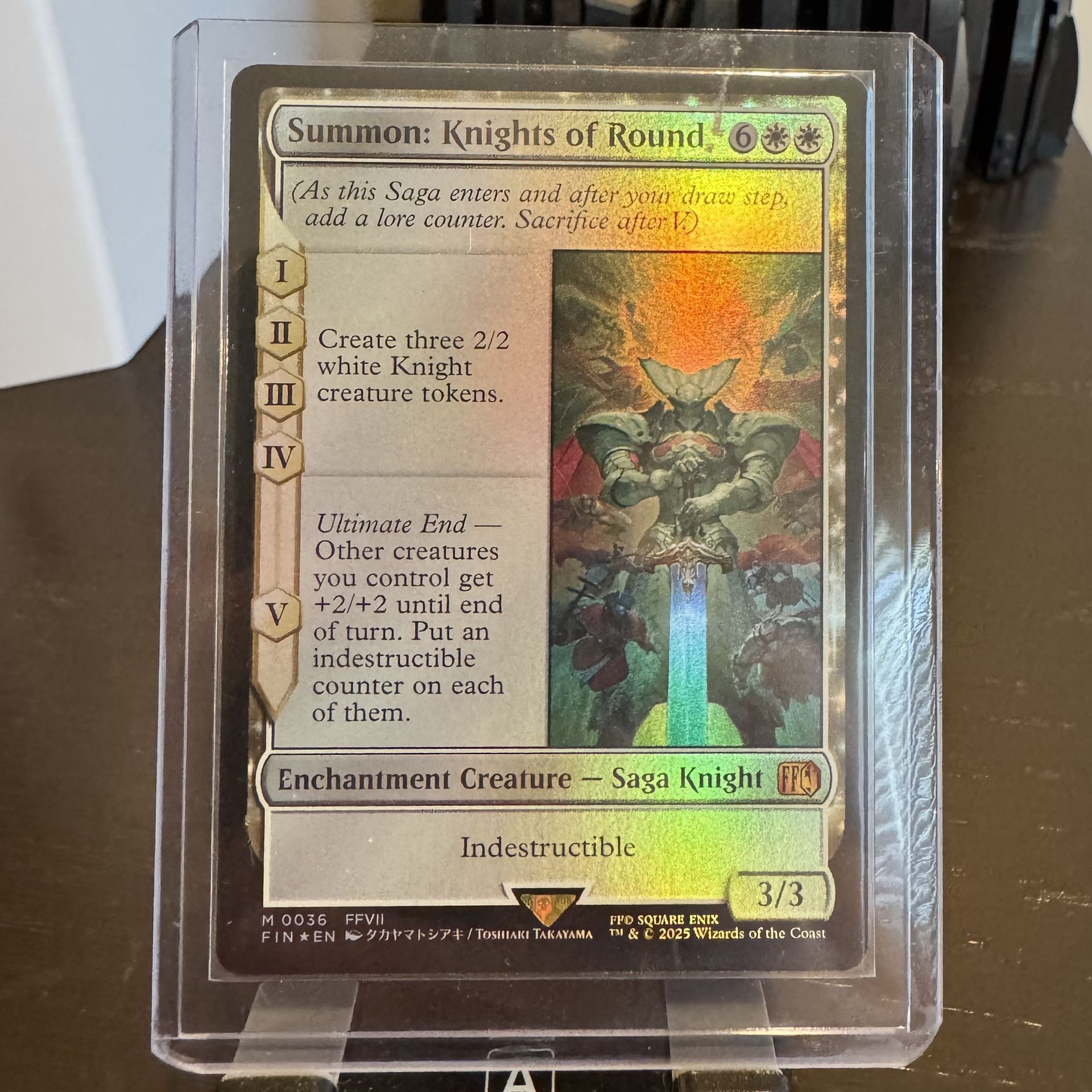 Knights Of The Round Foil 0036