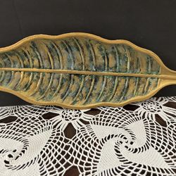 Floral Wooden Leaf