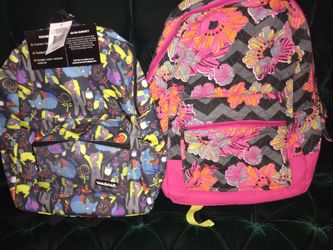 Back packs, brand new, two available, read description