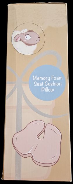 Ybby Memory Foam Seat Cushion - New Sealed