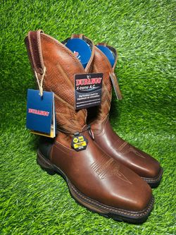 DURANGO MEN'S STEEL-TOE WORK BOOT 9W 9.5W