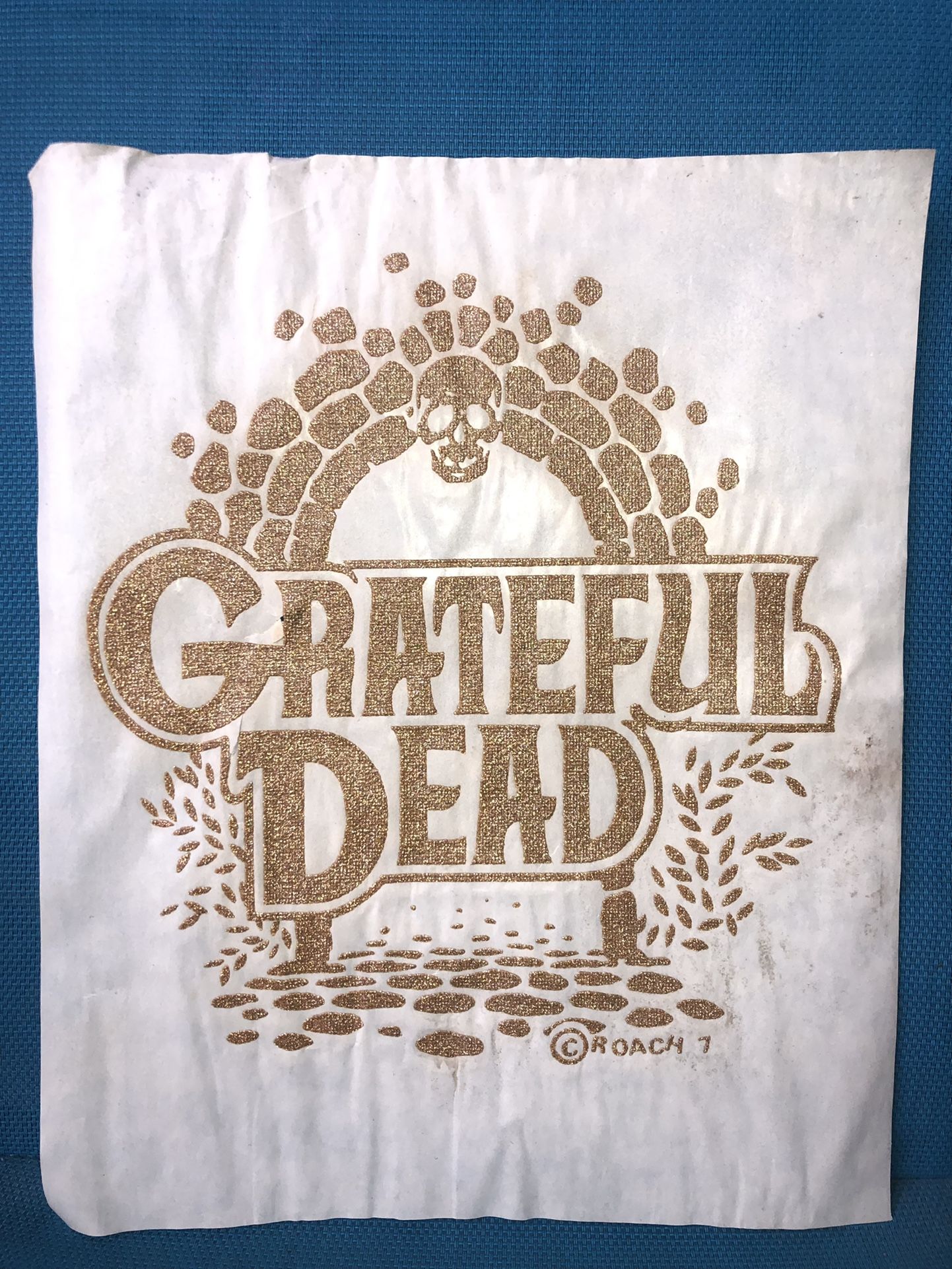 Vintage 1970's Roach T-Shirt Iron On Graphics-All For $50. !!