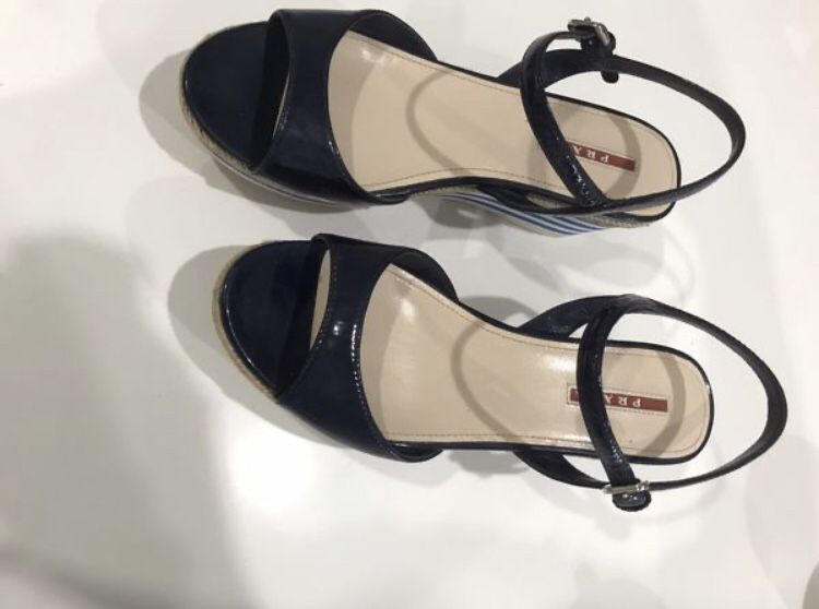 Prada Wedge Size 7