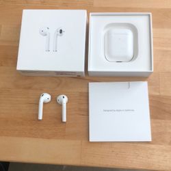 Apple Air Pods Gen 2 With Charging Case