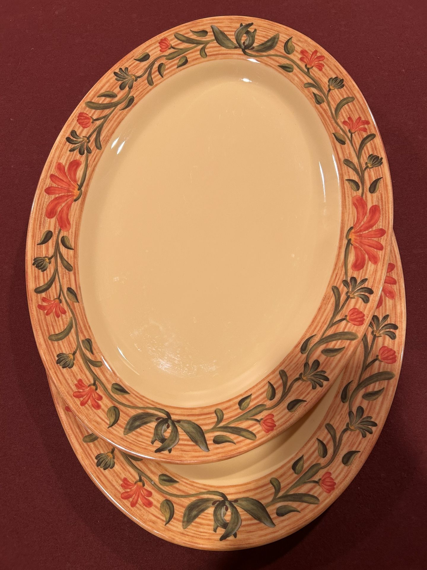 2-Platters…..Melamine