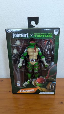 NECA teenage mutant ninja turtles fortnite Raphael figure