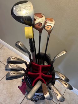 Mizuno and TaylorMade Golf Clubs