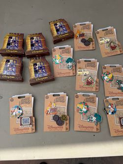 Disney pins 30.00 each