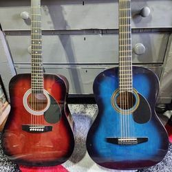 Red Johnson Acoustic Guitar