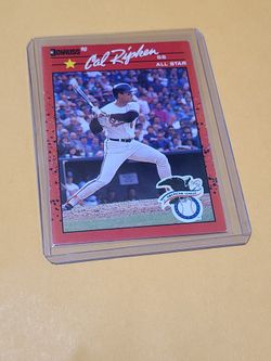 1990 Donruss - #676 CAL RIPKEN, Jr. - All Stars. (Error No [dot] After INC)