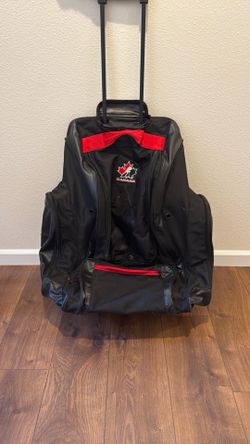Hockey bag with wheels