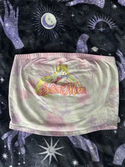 Sailor Moon Tie-Dye Tube Top