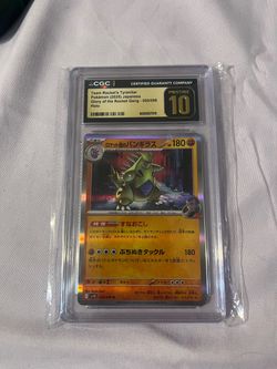 CGC 10 Pristine Team Rocket's Tyranitar