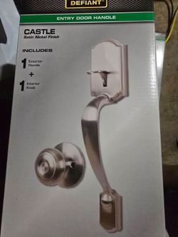 Defiant Entry Door Handle / Chapa de Entrada *NEW*