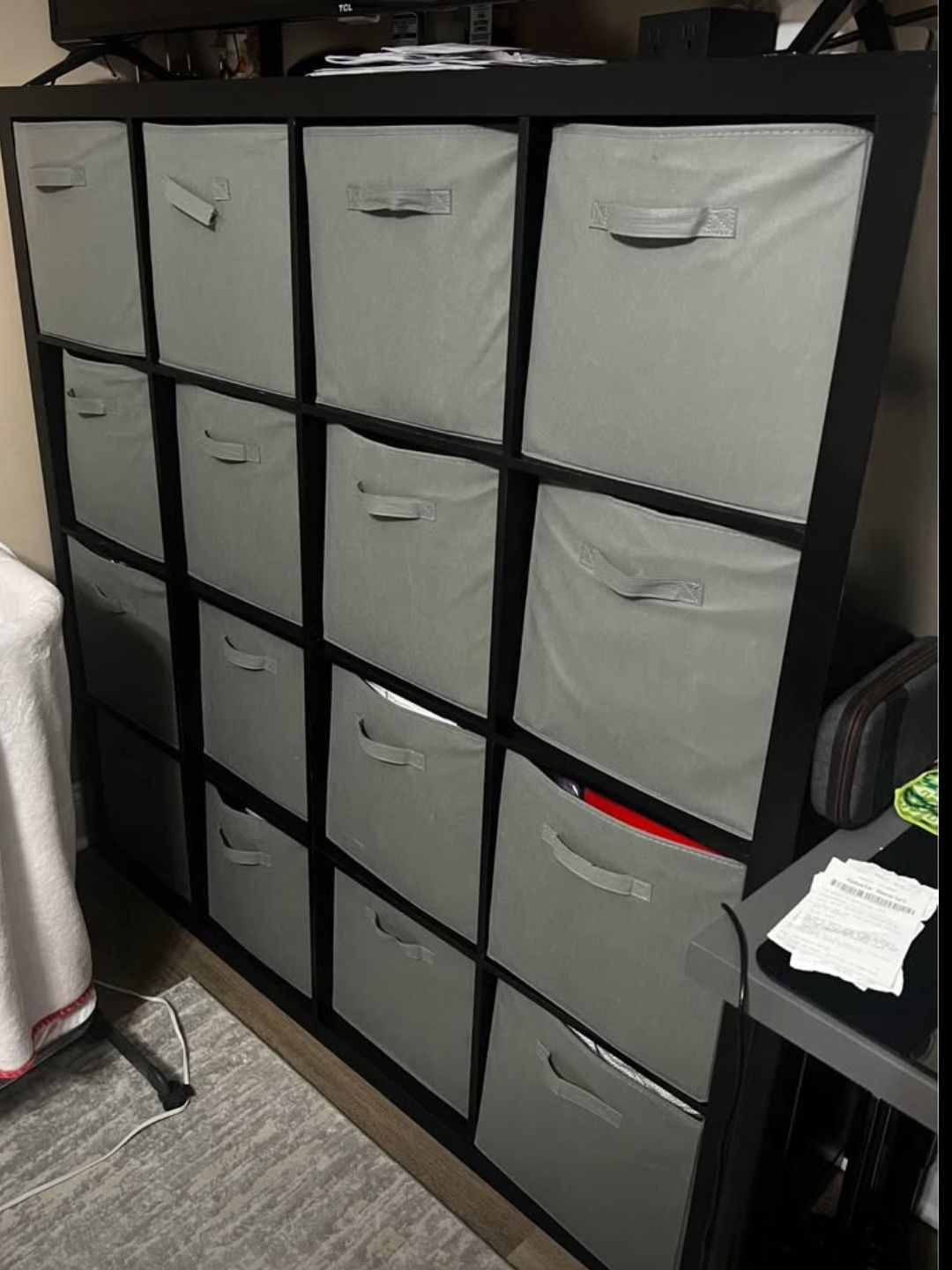 16 Cube Storage Organizer (cubes Included) | Black | Pickup In Richmond