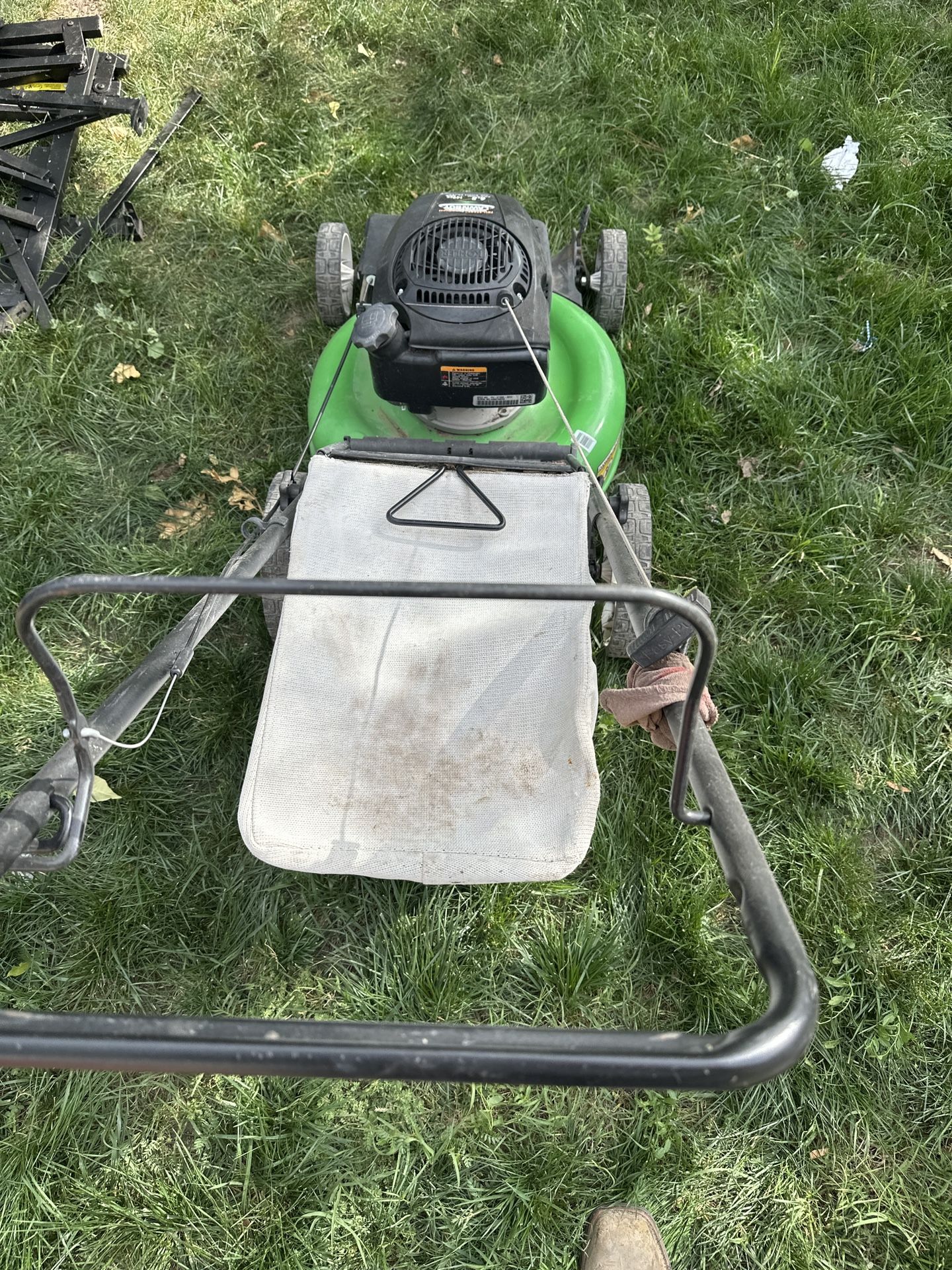Lawn-Boy 6.5HP Push Mower w/ Bag – Needs Repair