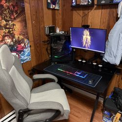 PC gaming + TODO el setup listo para usar 🎮