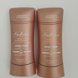 2 Shea Moisture Antiperspirant Deodorants