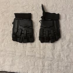 Padded Fingerless Gloves 