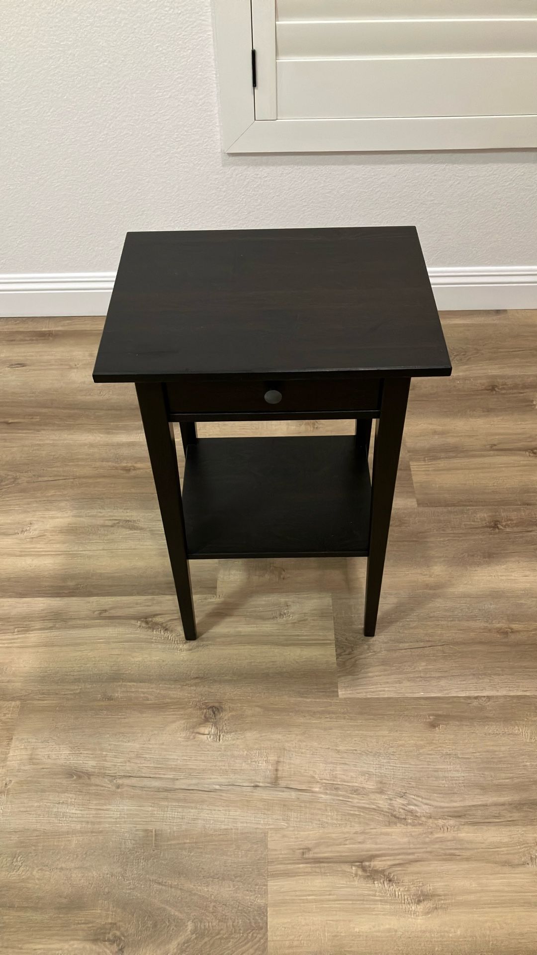 Black Night Stand End Table