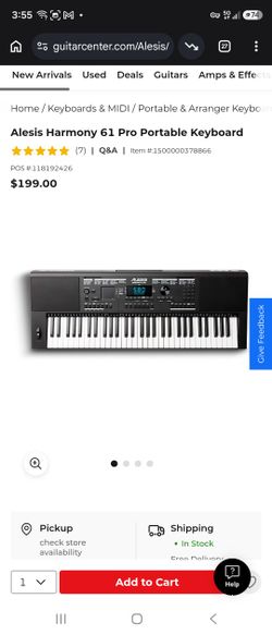 Alesis Bravo 61 Keyboard With Stand