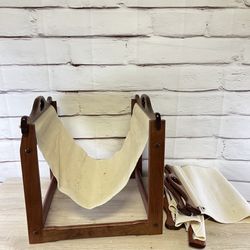 Mid Century Log Holder