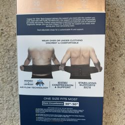 Copper Fit Elite Back Support 