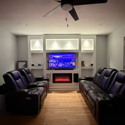 Luxury Reclining Movie Theater Couches