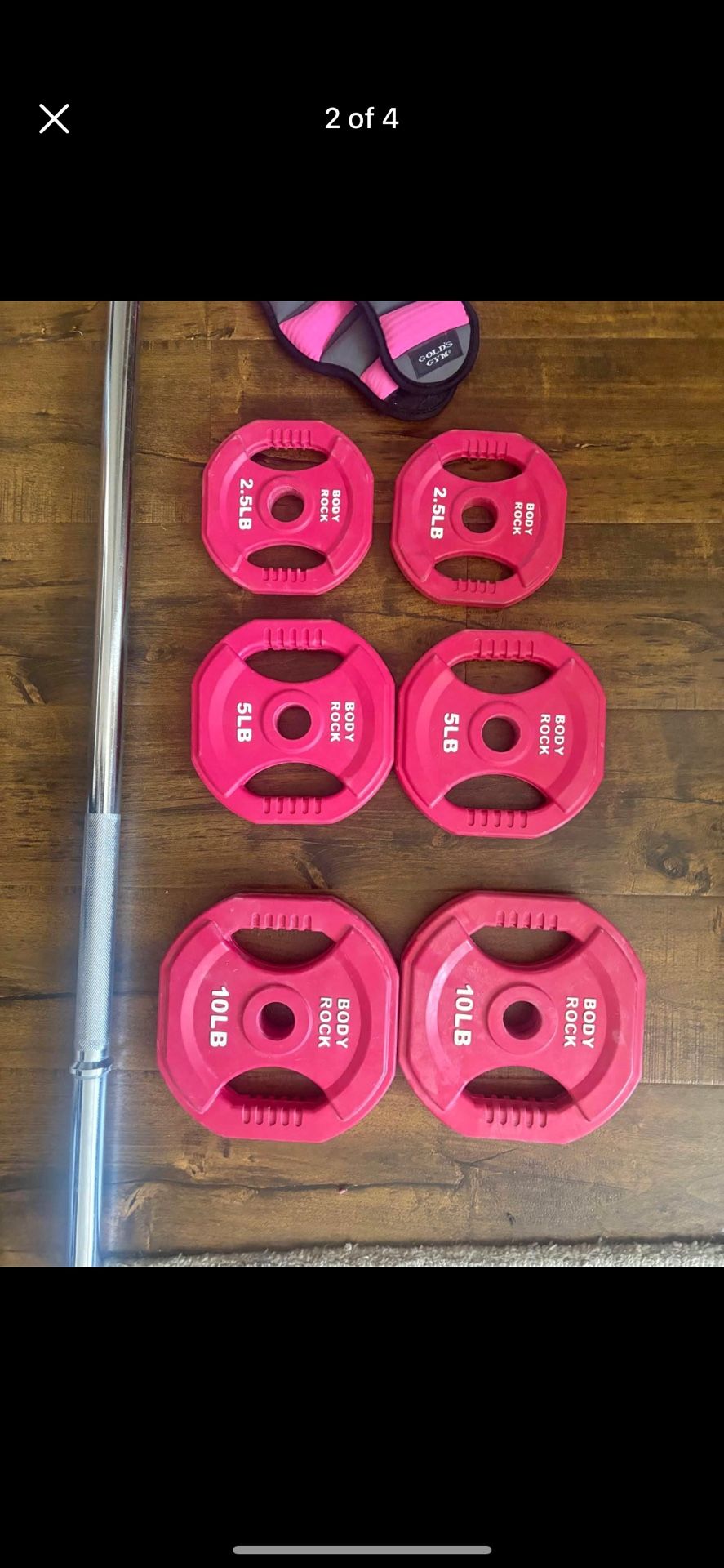 Adjustable Barbell Weight Plates for Home & Gym Workout, dumbbell ser , weight vest and ankle weight $80