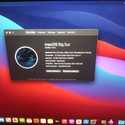 MacBook Pro (13-inch,2018,four Thunderbolt 3 Ports)