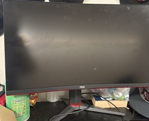 AOC 27inch curved monitor