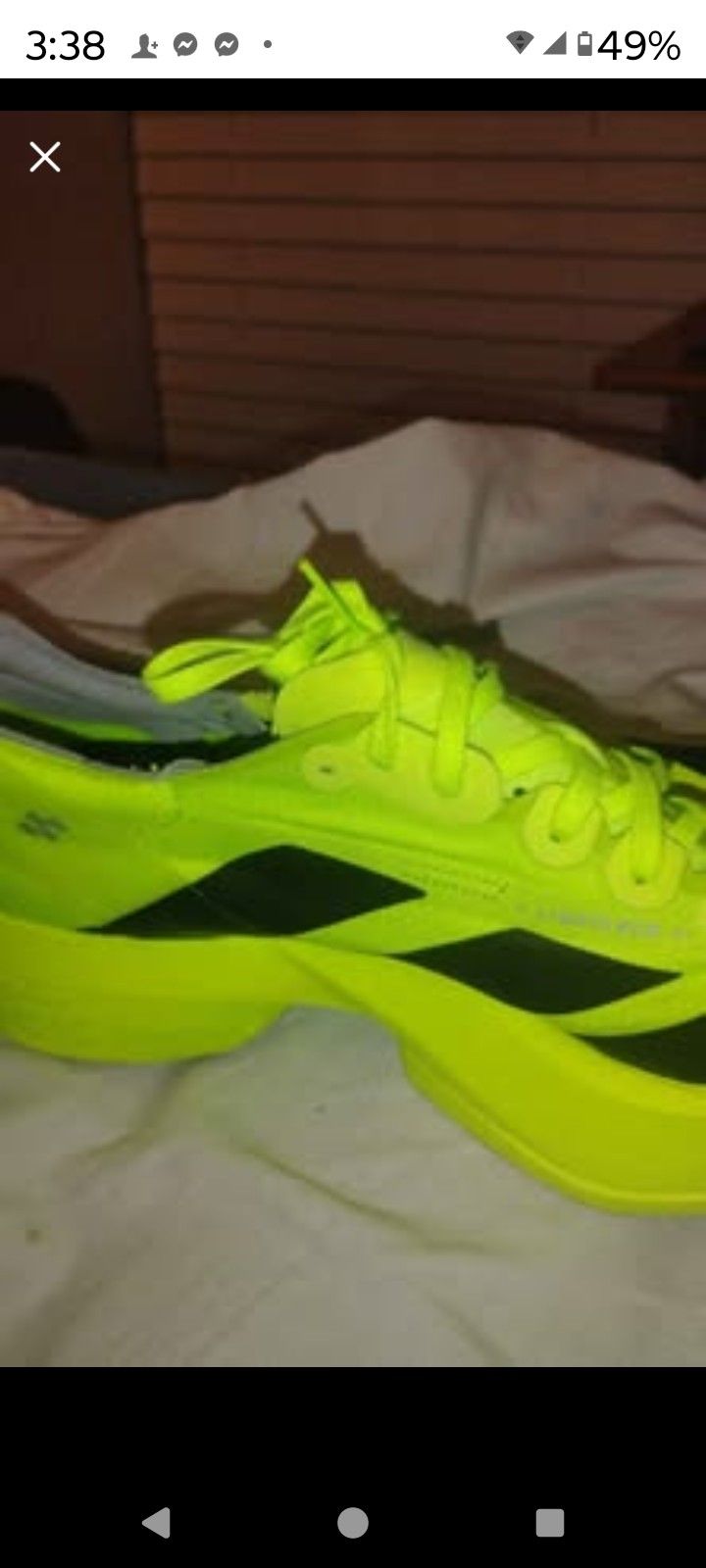 ADIDAS ADIZERO LIGHTNING STRIKE PRO 4 SHOES