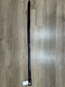 Bucklecraft Men’s Mahogany Brown Belt 36”