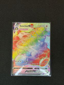 Snorlax rainbow rare