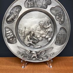 Hudson Limited Edition Pewter Plate 