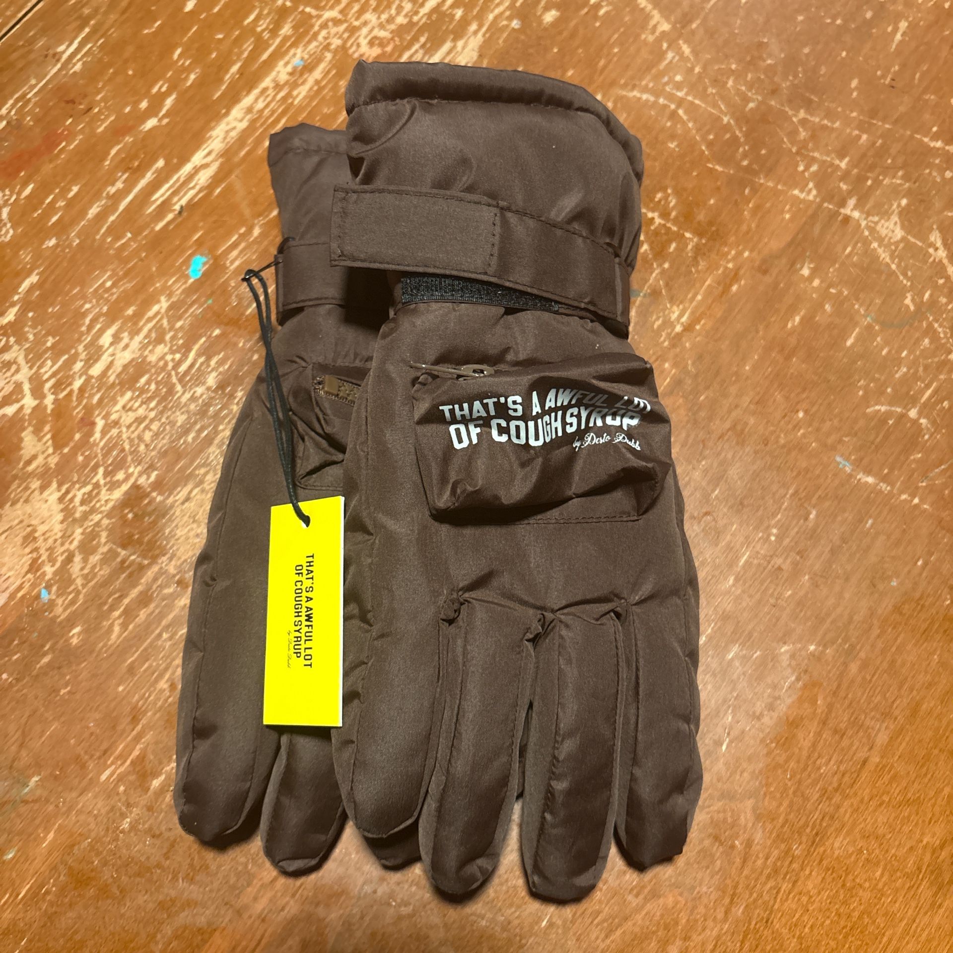 That An Awful Lot Of Cough Syrup Gloves