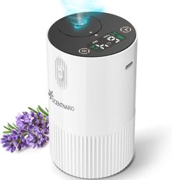 Waterless Diffuser for Essential Oil - Aromatherapy Diffuser for Home with Battery Indicator, Portable Scent Air Machine 1/2/3&Continuous Mist,Timer F