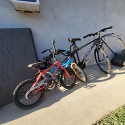 Bikes FREE - MUST TAKE ALL THREE