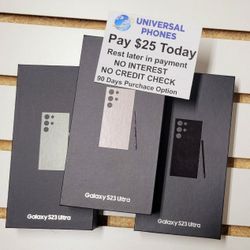 SAMSUNG GALAXY S23 ULTRA 256GB UNLOCKED.   FREE SMARTWACH/ HEADPHONES. PAY $1 TODAY  REST IN  PAYMENTS NO CREDIT NEEDED FINANCING        