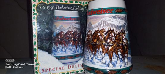 Budweiser Stein. 1993